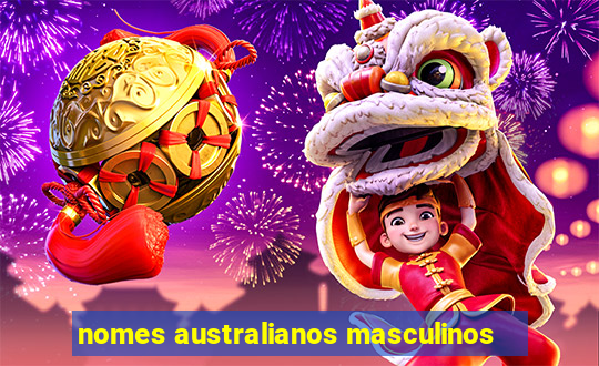 nomes australianos masculinos